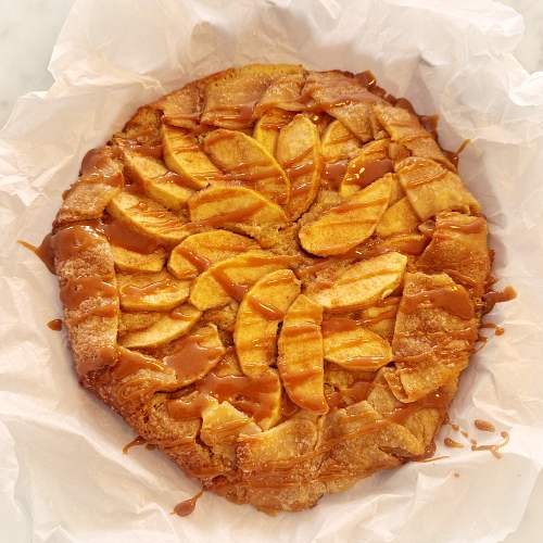 Gluten-Free Caramel Apple Galette: No More Soggy Crust
